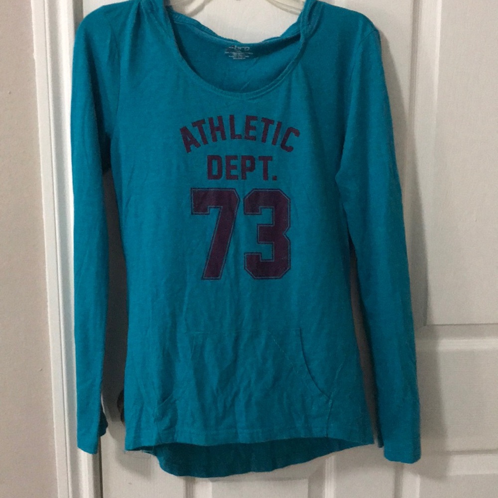 Teal sweatshirt